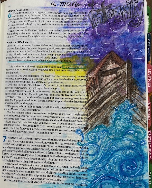 I Color in my Bible